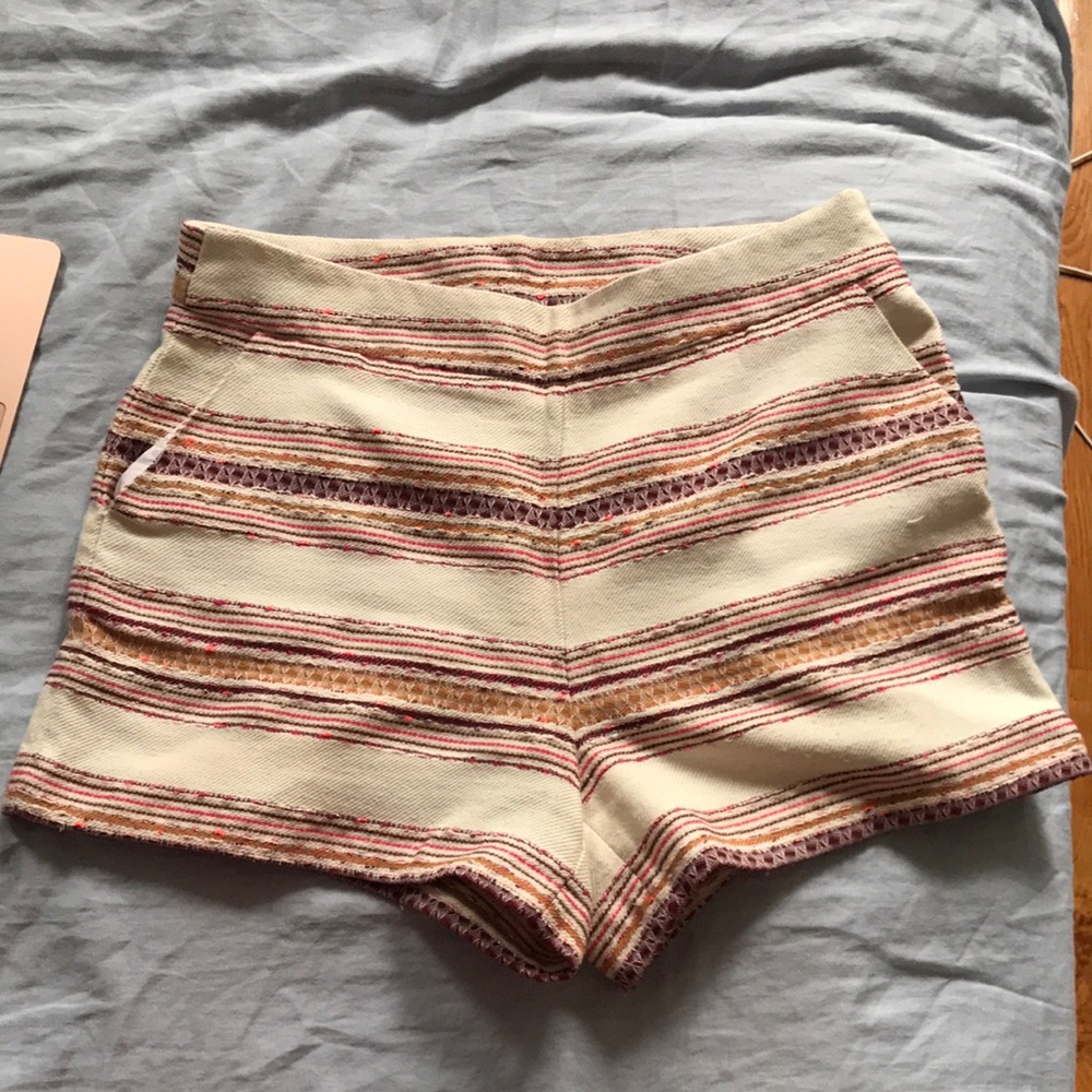 High waisted shorts
